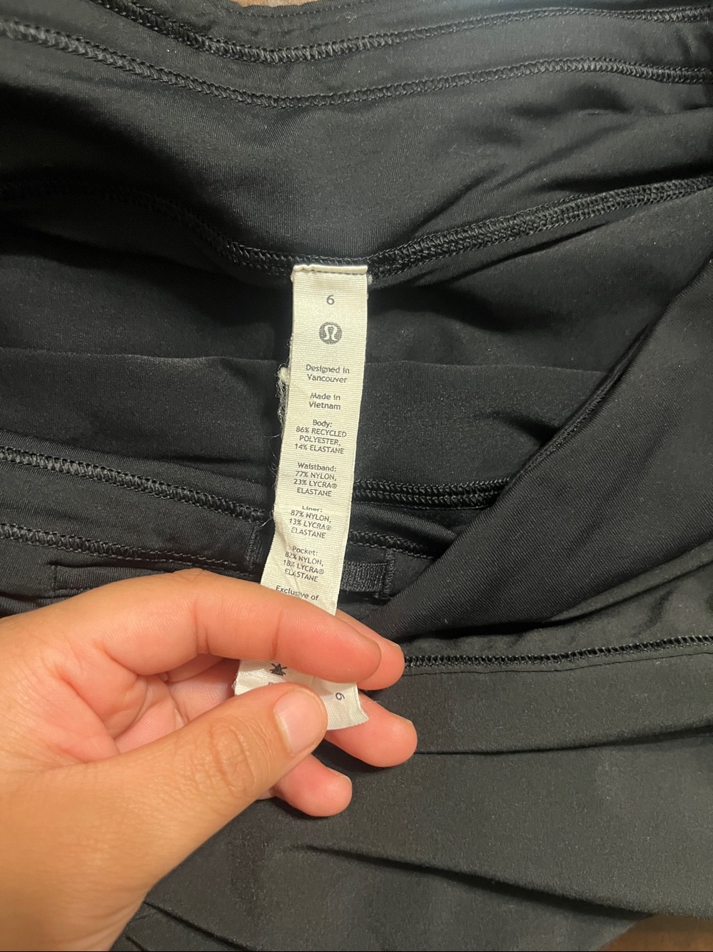 lululemon athletica Black Circle Skirt - Picture 5 of 6